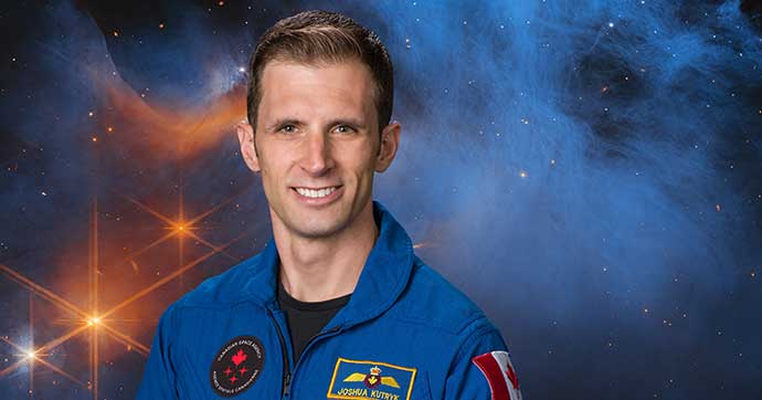 Astronaut Joshua Kutryk