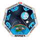 Écusson de la mission de l'astronaute canadien Jeremy Hansen - Artemis II